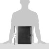 Solimo Document Organizer COI2184 Leather 10 Pockets Black