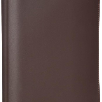Solimo Folder AB-COICT2147 A4 Document Holder with Pen Holder Brown
