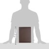 Solimo Folder AB-COICT2147 A4 Document Holder with Pen Holder Brown