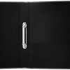 Solimo Professional Document Presentation Folder AB-COICT2141 Faux Leather Charcoal