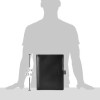 Solimo Professional Document Presentation Folder AB-COICT2141 Faux Leather Charcoal