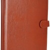 Solimo Professional Portfolio AB-COICT2148 10 Pockets Faux Leather Tan Brown