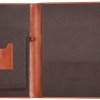 Solimo Professional Portfolio AB-COICT2148 10 Pockets Faux Leather Tan Brown