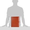 Solimo Professional Portfolio AB-COICT2148 10 Pockets Faux Leather Tan Brown