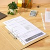 Solimo Sheet Protectors A4 Top-Load 200 Micron Pack of 50 Clear