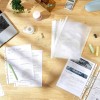 Solimo Sheet Protectors A4 Top-Load 200 Micron Pack of 50 Clear