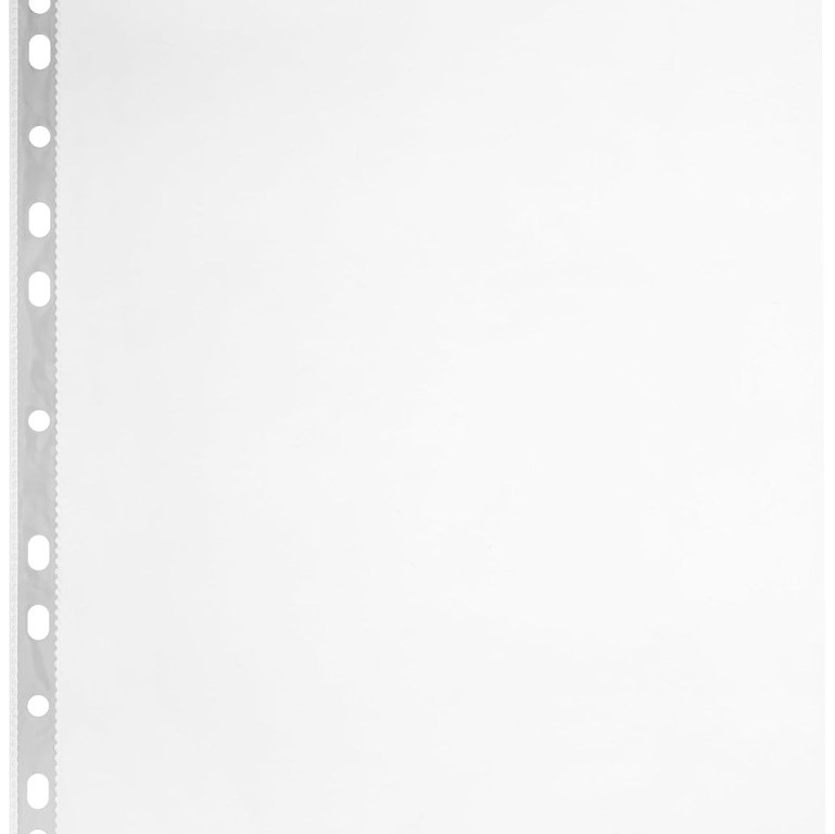 Solimo Sheet Protectors A4 Top-Load 200 Micron Pack of 50 Clear