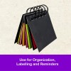Solimo Sticky Notes Pad COI2280 Pocket-Size Wirobound 5 Colours Flag