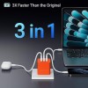 Sounce Charger Adapter FCC-75 65W GaN Fast Charging Orange