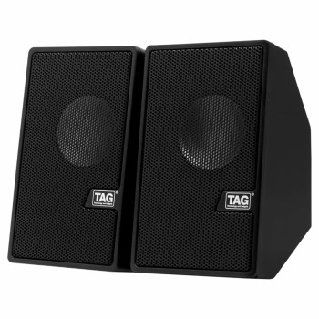 TAG DP-500 Stereo 2.0 Multimedia Speakers 6W Output Black