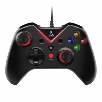 TAG Gamerz G1000 Wired Gamepad Analog Triggers, Haptic Feedback, Ergonomic Design, Black