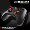 TAG Gamerz G1000 Wired Gamepad Analog Triggers, Haptic Feedback, Ergonomic Design, Black