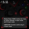 TAG Gamerz G1000 Wired Gamepad Analog Triggers, Haptic Feedback, Ergonomic Design, Black