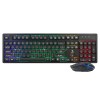 TAG Gaming Keyboard and Mouse Combo TG-U-R-CK-COMMANDER2.0 RGB Backlight Black