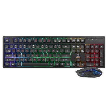 TAG Gaming Keyboard and Mouse Combo TG-U-R-CK-COMMANDER2.0 RGB Backlight Black