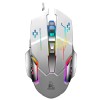 TAG Glide USB Wired Gaming Mouse Up To 3200 DPI Optical White