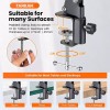 TARKAN Adjustable Flexible Arm Hanging Mount Holder SD_TK_MOBILESTAND_LAZYART_BLACK 360° Adjustability, Ergonomic Design, Matte Black