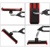 TARKAN Adjustable Flexible Arm Hanging Mount Holder SD_TK_MOBILESTAND_LAZYART_BLACK 360° Adjustability, Ergonomic Design, Matte Black