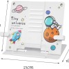TARKAN Book Stand SD_TK_READINGSTAND_METAL_UNI Adjustable 6 Heights Anti-Skid Base White