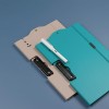 TARKAN Clipboard File Folder SD_TK_FILEFOLDER_CLIPBOARD_PIGR A4 Size, 2 Pack, Pink and Teal Green