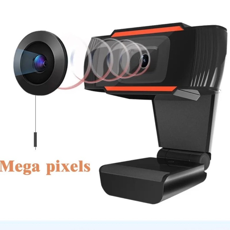 TECHNOVIEW Crisp Pro Digital Zoom Web Camera 720P Black