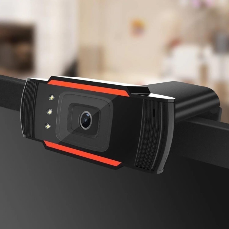 TECHNOVIEW Crisp Pro Digital Zoom Web Camera 720P Black