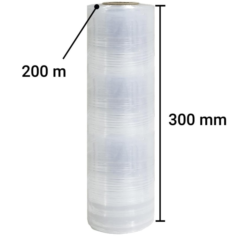 TRENDIKRAFT Packaging Wrap Roll 12 Inch x 200 Mtrs Transparent