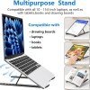 Tukzer Foldable Laptop Stand TZ-T6-Black 7 Level Adjustable Aluminium