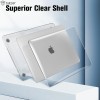 Tukzer Laptop Hard Shell Case Cover for MacBook Air M1 13.3 inch Transparent