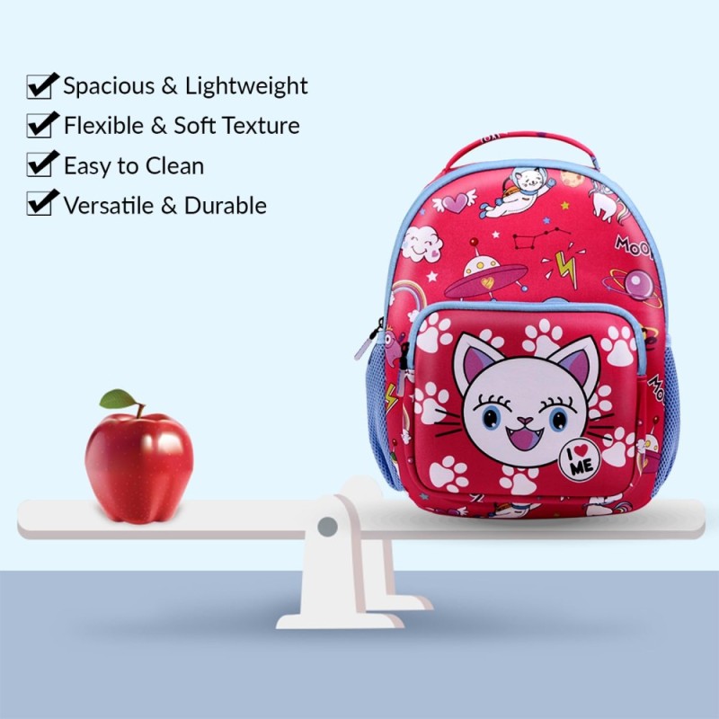 Tukzer School Bag TZ-SB5 Water-Repellent Soft Neoprene Pink