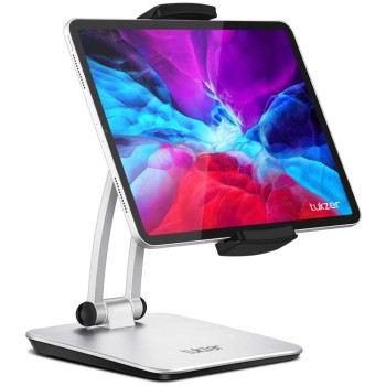 Tukzer Tablet & Mobile Stand TZ-T12 360° Swivel Silver