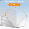 Tukzer Transparent Hard Shell Cover for MacBook Neo A3404, Crystal Clear, Ultra-Thin