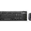 TVS ELECTRONICS TVS Champ MM Combo Wired Keyboard & Mouse, 10 Million Keystrokes, USB Connectivity, Champ Executive Multimedia Combo