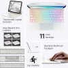 typecase Edge Keyboard Case for iPad Air 11 & Pro 11, 11-Color Backlit, Floating Cantilever Stand, White'26