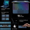 typecase Edge Keyboard Case for iPad Air 11 & Pro 11, Backlit, Touchpad, Pacific Blue'26