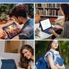 typecase Folio Keyboard Case for iPad A16 & 10th Gen, Magnetic Wireless Detachable, 7-Color Backlight, Marine Blue