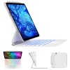 typecase Keyboard Case Edge for iPad 11th & 10th Gen 11-Color Backlit Touchpad White