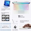 typecase Keyboard Case Edge for iPad 11th & 10th Gen 11-Color Backlit Touchpad White