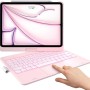 typecase Keyboard Case KB201T-110 Trackpad 11-Color Backlit Light Pink