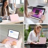 typecase Keyboard Case KB201T-110 Trackpad 11-Color Backlit Light Pink