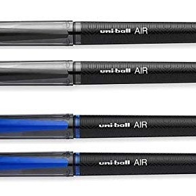 uni-ball Roller Ball Pen UNUBA188MP4AS 0.5mm Blue & Black Ink Multicolor