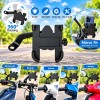 Upix Universal Bike Mount Phone Holder UP4016 Metal Body Black