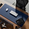V-CUBE DESIGNS Desk Mat VCD-DMS9045-NB 90x45 cm Vegan Leather Navy Blue