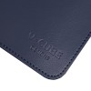 V-CUBE DESIGNS Desk Mat VCD-DMS9045-NB 90x45 cm Vegan Leather Navy Blue