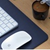 V-CUBE DESIGNS Desk Mat VCD-DMS9045-NB 90x45 cm Vegan Leather Navy Blue