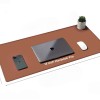 V-CUBE Designs Desk Mat VCD-DMS9045-T 90x45cm Vegan Leather Tan
