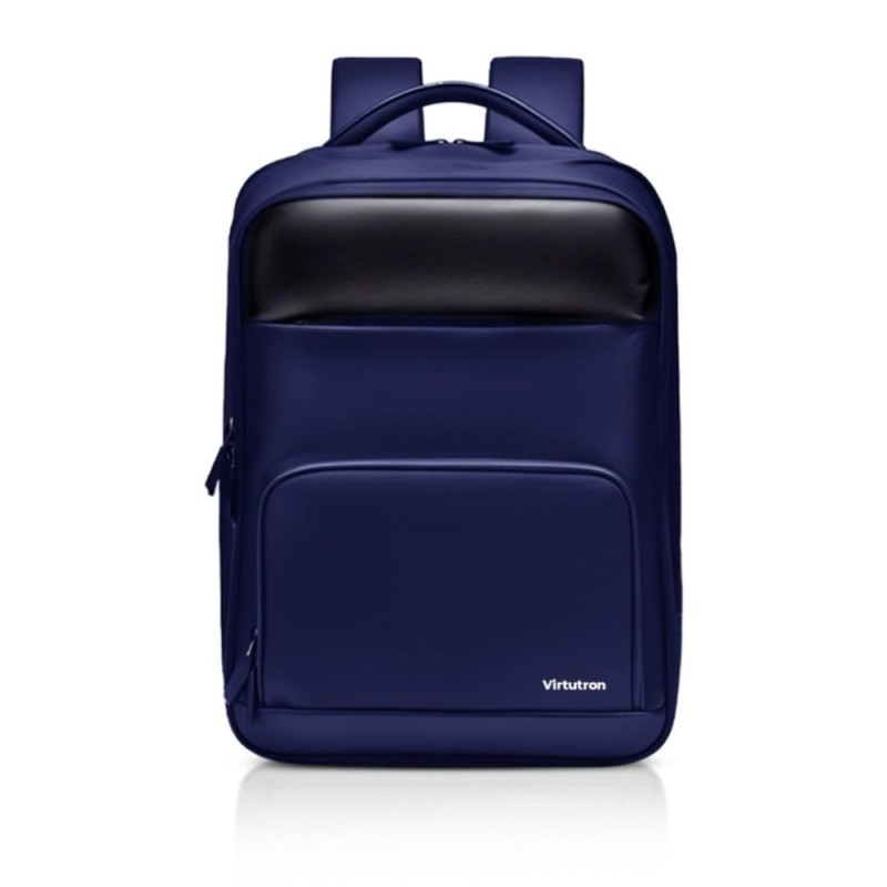 VIRTUTRON Business Laptop Backpack 30L Water Resistant Fits 15.6 Inch Laptop Blue