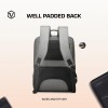 VIRTUTRON Laptop Backpack 15.6 Inch Water Resistant 30L Grey