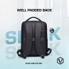 VIRTUTRON Laptop Backpack VR5841 30L Capacity Water Resistant Black