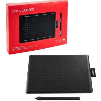Wacom Digital Drawing Graphics Pen Tablet CTL-472/K0-CX 2048 Pressure Levels Red/Black
